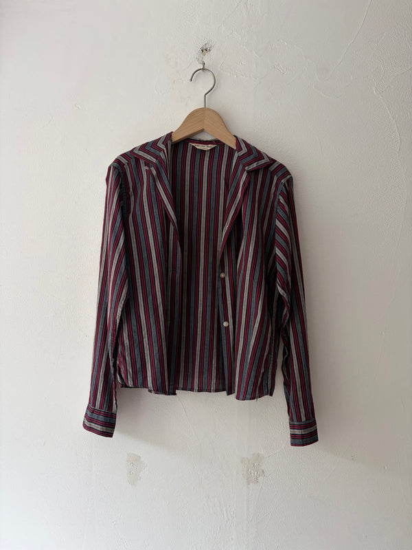 Vintage Striped Blouse