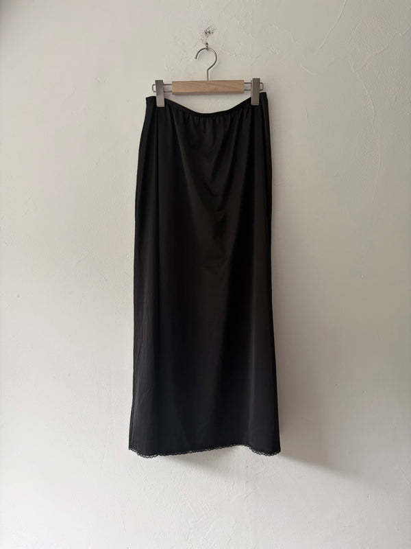 Vanity Fair Black Lace Skirt