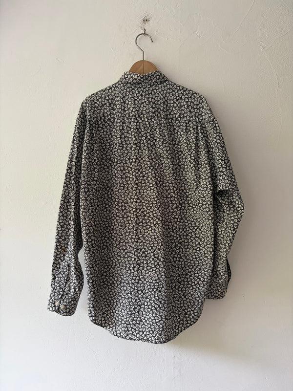 80's-90's GAP Leaf Print shirt.
