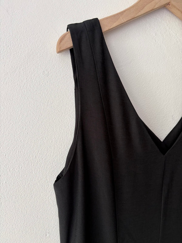 80's-90's Black Dress.MADE IN U.S.A.