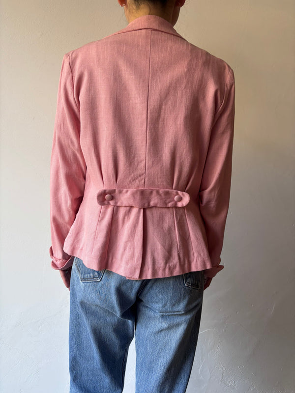 40's Koret California Covered Button Jacket.