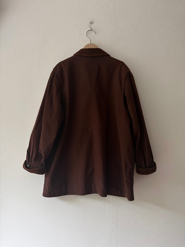 Lands'End Brown Cotton Jacket