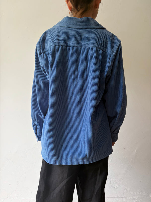 L.L.Bean Blue Corduroy Shirt.
