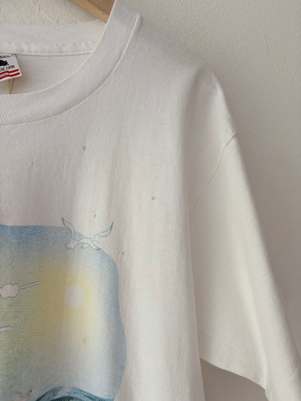 80's-90's Fun Under The Sun Tee.FRUIT OF THE LOOM.
