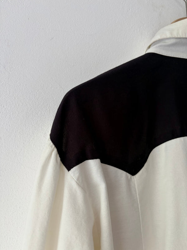 80's BANJO Blouse.MADE IN U.S.A.