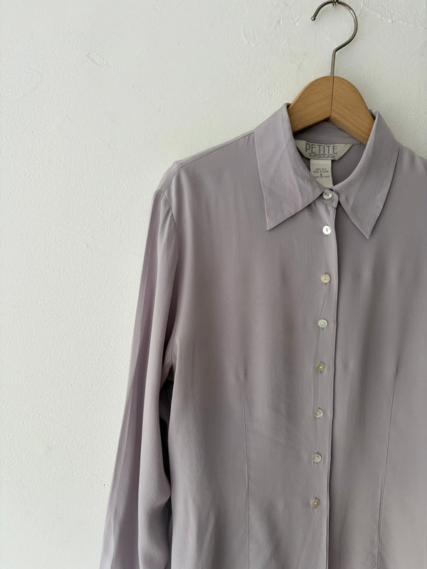 Mauve Color Silk Blouse