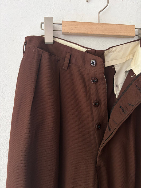 50's-60's Brown Pants