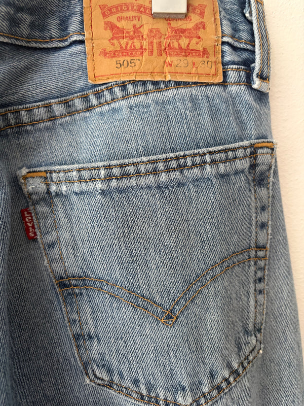 Levis 505 Denim Pants W29L30