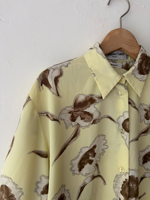 Botanical Pattern Blouse