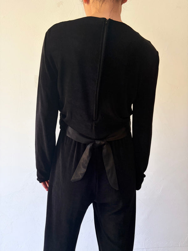 90's Vest-Detail Jumpsuit