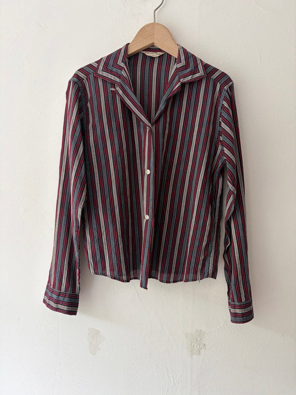 Vintage Striped Blouse