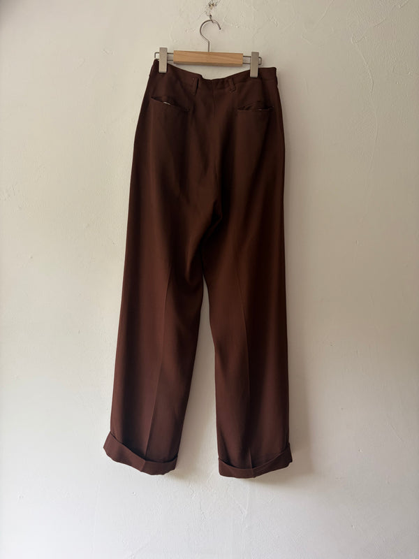 50's-60's Brown Pants