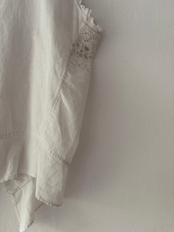 Antique French Cotton Top.