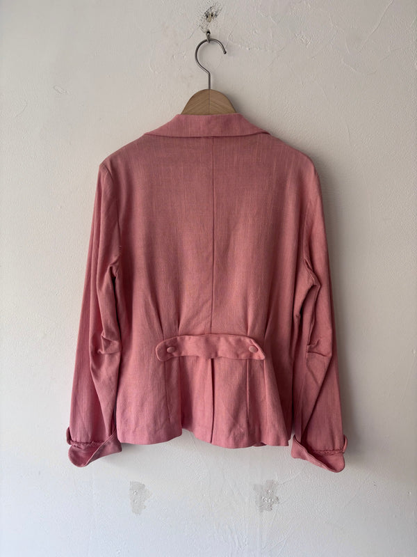 40's Koret California Covered Button Jacket.