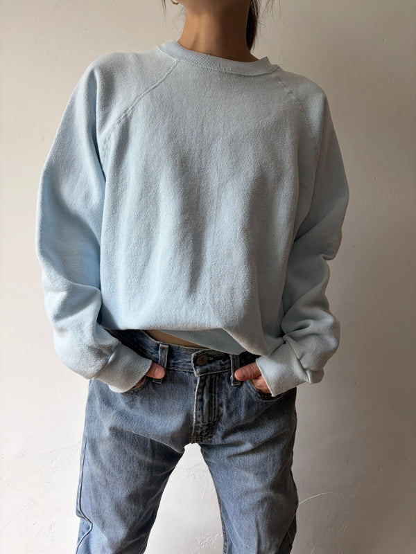 80's-90's Light Blue Sweat