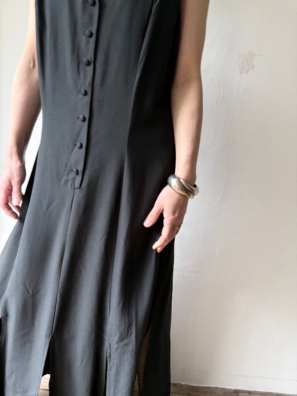 80's-90's Black Dress.MADE IN U.S.A.