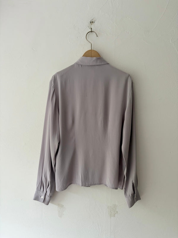 Mauve Color Silk Blouse
