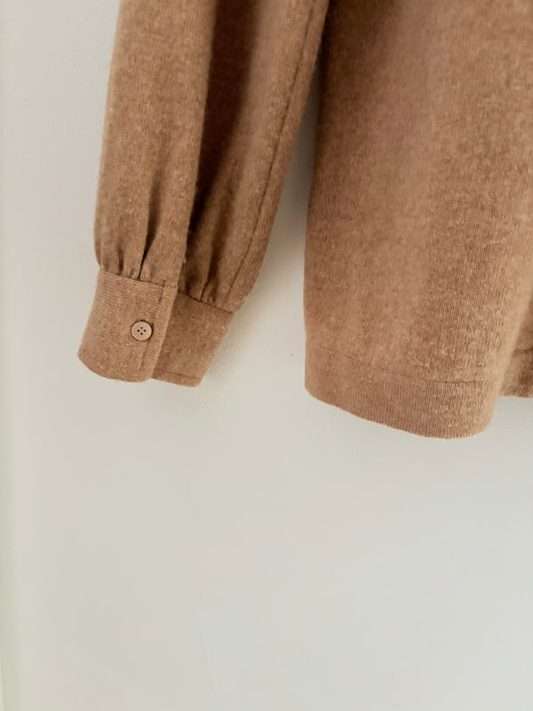 90's 2ply CASHMERE Polo Knit
