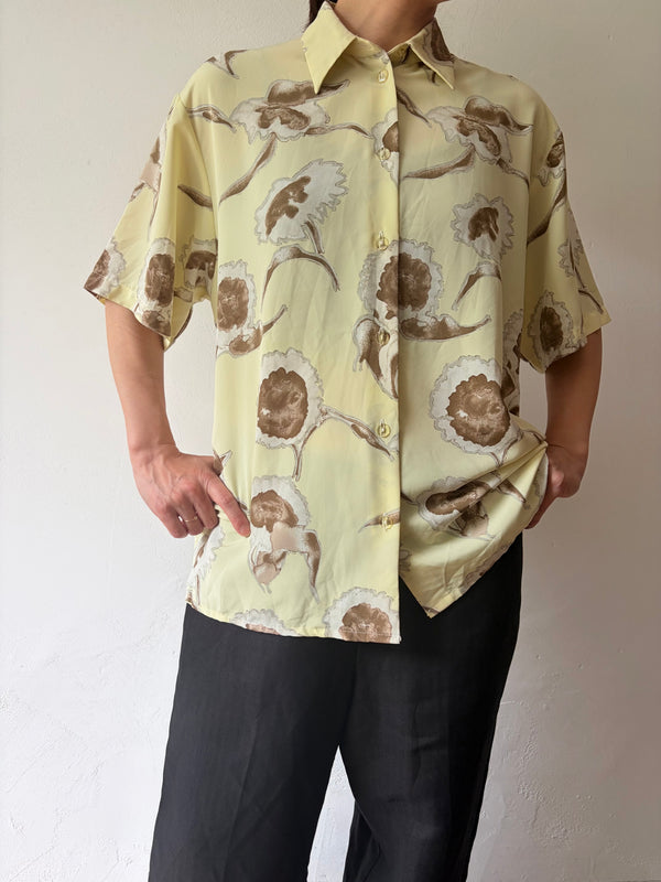 Botanical Pattern Blouse