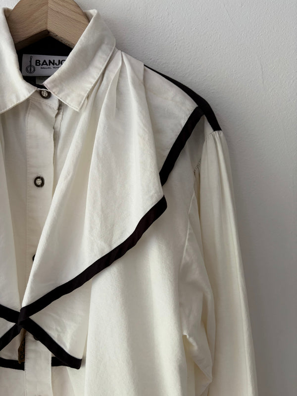 80's BANJO Blouse.MADE IN U.S.A.