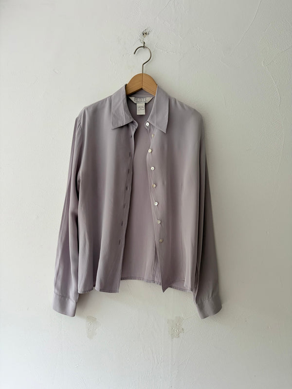 Mauve Color Silk Blouse