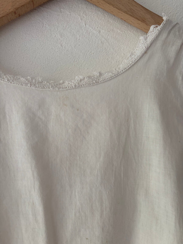 Antique French Cotton Top.