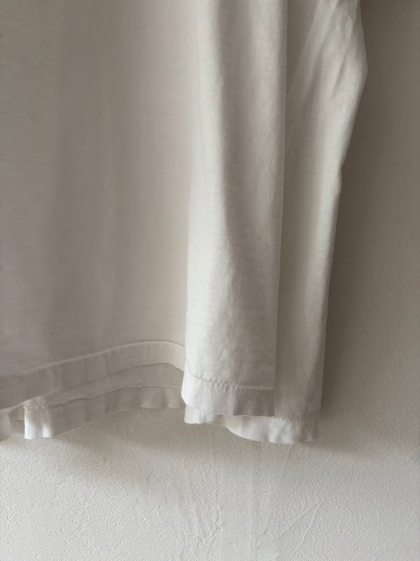 90's White Tee