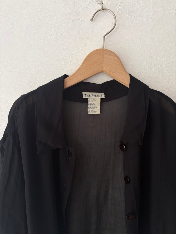 90's Black Sher Top.