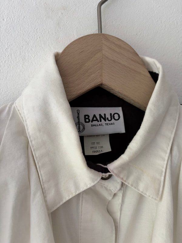 80's BANJO Blouse.MADE IN U.S.A.