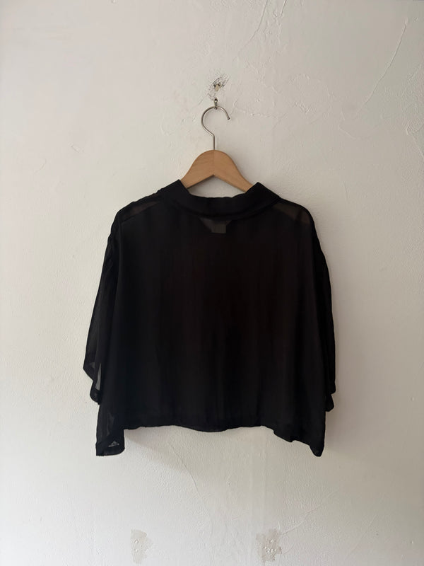 90's Black Sher Top.