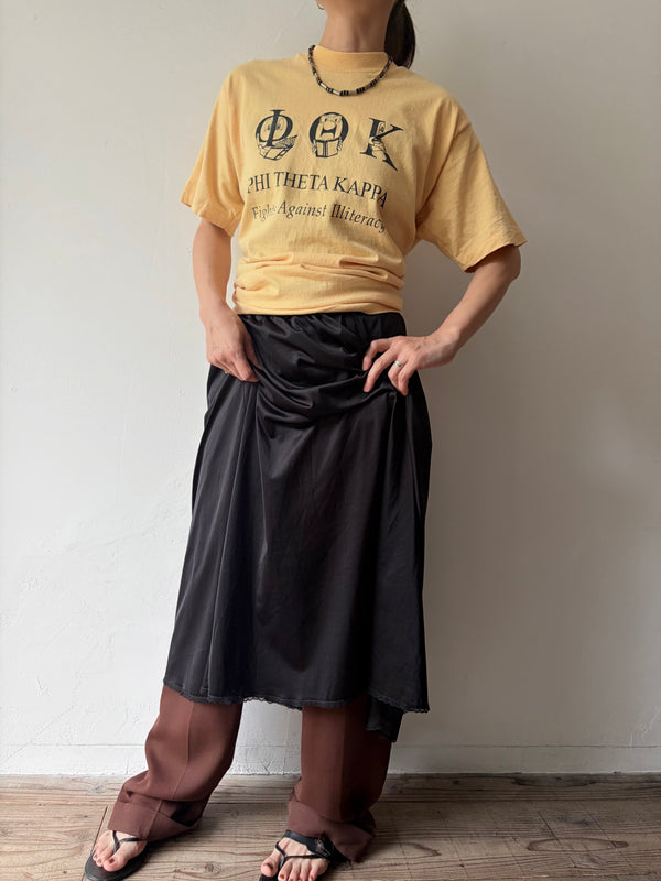 Vanity Fair Black Lace Skirt