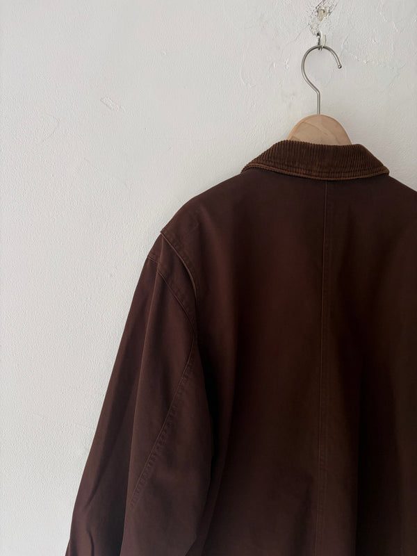 Lands'End Brown Cotton Jacket