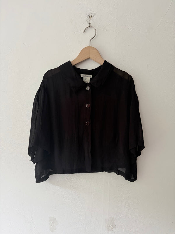 90's Black Sher Top.