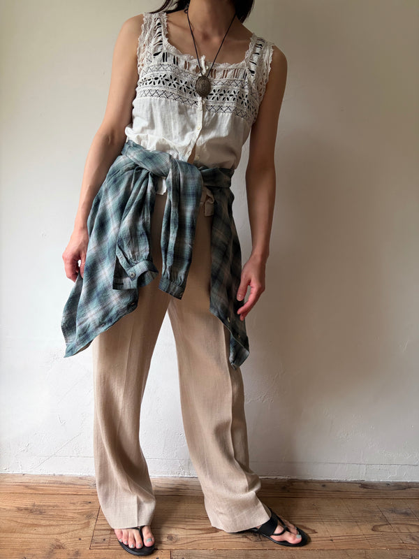 Antique French Cotton Top.