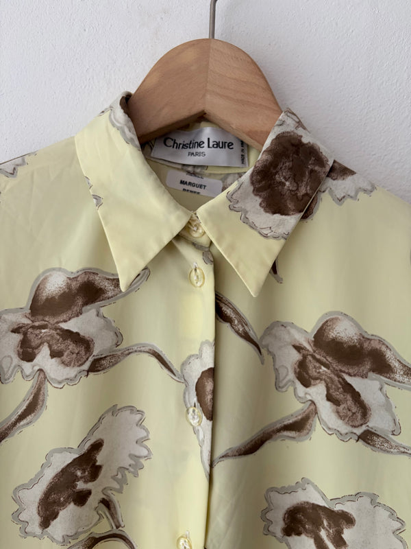 Botanical Pattern Blouse