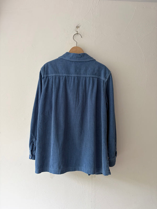 L.L.Bean Blue Corduroy Shirt.