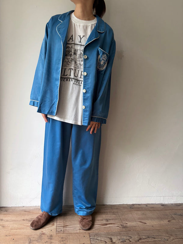 70's Blue Barbizon Sleepy Pants.U.S.A.