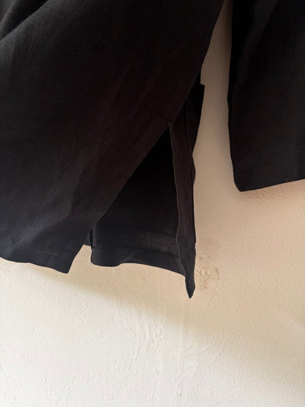 Black Linen Jacket