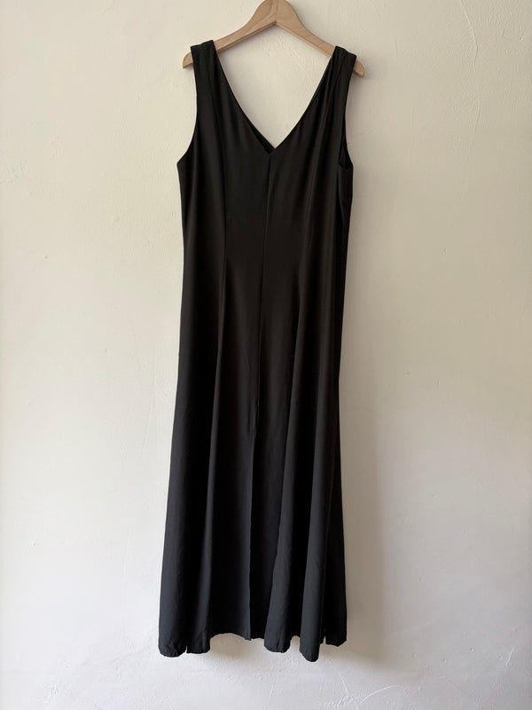80's-90's Black Dress.MADE IN U.S.A.