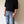 70's-80's ANNE KLEIN Black Fringe Top.U.S.A.を表示
