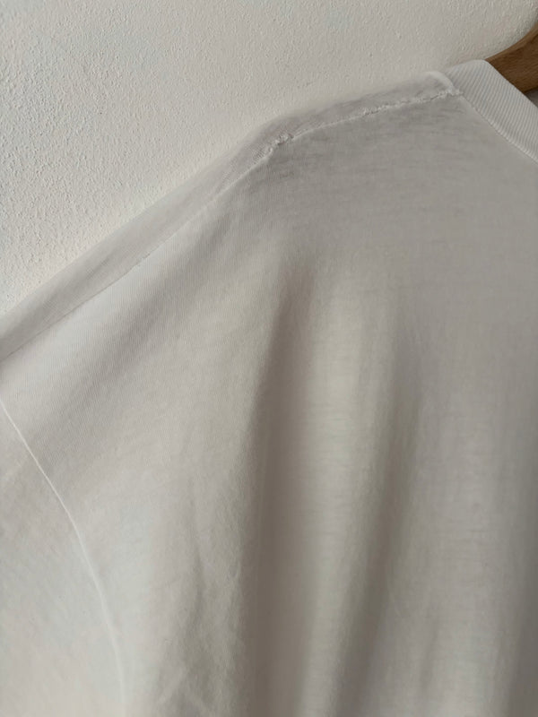 90's White Tee