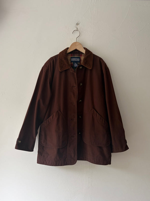 Lands'End Brown Cotton Jacket