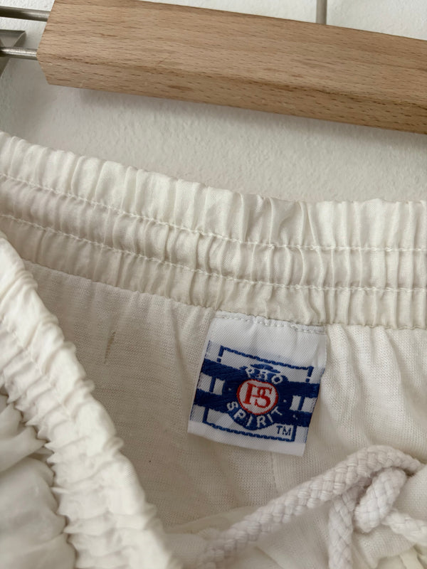 White Nylon Pants