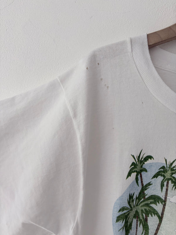 80's-90's Fun Under The Sun Tee.FRUIT OF THE LOOM.