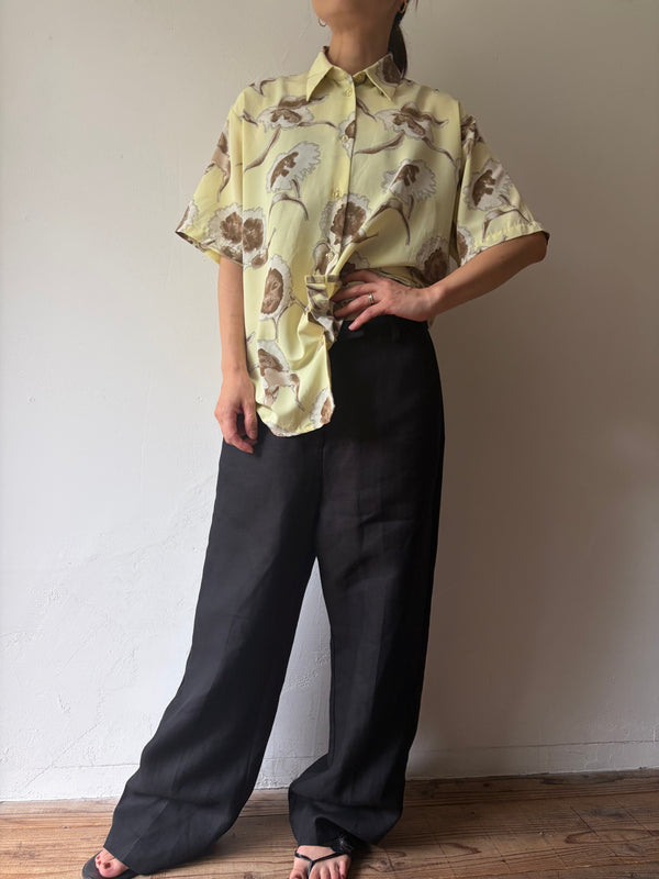 Botanical Pattern Blouse